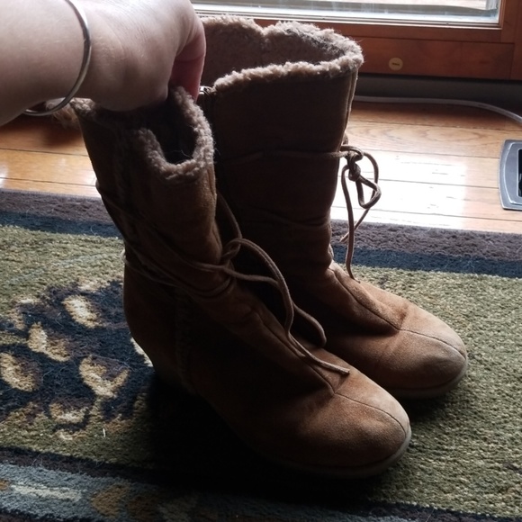 Soft suede leather boots - Picture 6 of 8